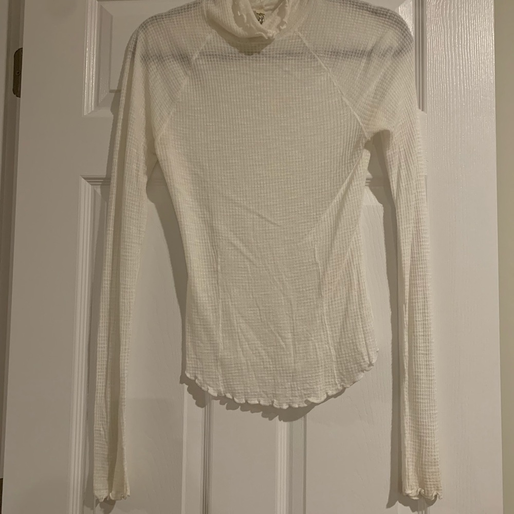 Free people intimately white turtleneck
